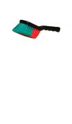 Car brush with short stalk