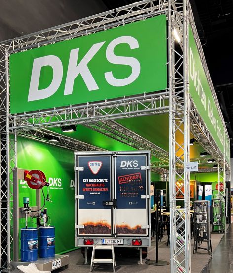 Neuer Messestand der DKS